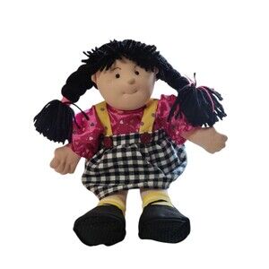 14" Plush Doll Sweetie Pie Kids Alicia Yarn Hair Freckles